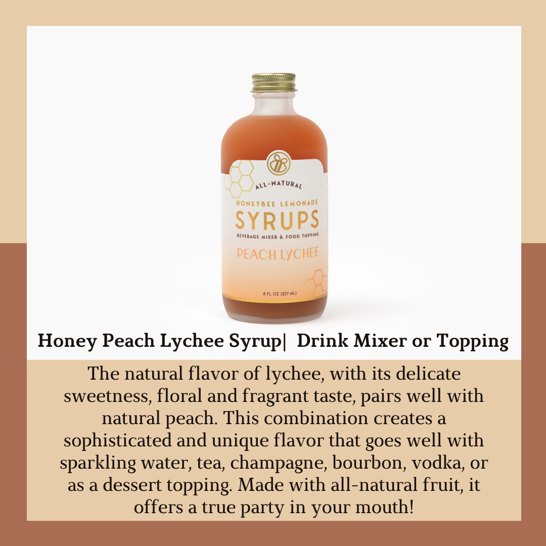 
                  
                    Peach Lychee Lemonade Syrup
                  
                